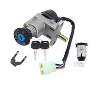 Motorcycle Ignition Starter Switch For Taotao Moped Scooter 50cc 150cc GY6 Accessories 4 Pins Motorcycle Ignition Switch Lock Set With 2 Keys