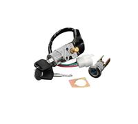 Motorcycle Ignition Starter Switch For Yangliu 100 Motorcycle Bend Beam Headlock Ignition Key Switch Long Style Power Lock Full Car Set Anti-theft(Full car lock/set)