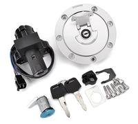 Motorcycle Ignition Starter Switch Motorcycle Key Ignition Switch Set For VFR400 NC30 RVF400 NC35 NSR250 MC18 MC21 35100-MR8-027 Fuel Gas Cap Seat Lock Kit