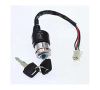 Motorcycle Ignition Switch Assembly For ATV Motorcycle Ignition Switch Keys On-off Go Kart Quad Dirt Bike Scooter Moped Ignition Lock Cap Universal 4 Wire Pin