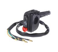 Motorcycle ignition switch button 22mm 7/8inch Motorcycle Switch Handlebar Switch Starter/Kill Push Button Switch For ATV For Scooter Pit Dirt Bike Handlebar