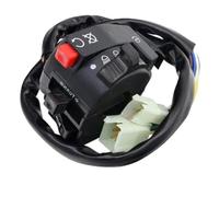 Motorcycle ignition switch button 7/8" 22mm Motorcycle Handlebar Switch Assembly Multi-function Left Turn Signal Horn Start Choke Starter Motorbike Switch For ATV/Quad(With air door)
