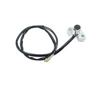 Motorcycle ignition switch button 7/8" 22mm Motorcycle Handlebar Switch Mount For Horn Electric Power Start Kill Switch With Self-Return Button CNC Aluminum Motorbike Parts(White)