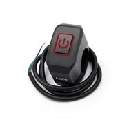 Motorcycle ignition switch button 7/8'' 22mm Motorcycle Handlebar Switch With Light Momentry Buttton For Electric Star Kill Waterproof Control Switch Button Motorbike Parts