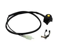 Motorcycle ignition switch button For 22mm 7/8 Motorcycle Kill Switch Red Push Button Horn StarterDirt Bike ATV UTV Dual SportBars Off Motorbike Accessories