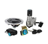 Motorcycle Ignition Switch Compatible With For BR125 For Z125 PRO 2017-2019 Ignition Switch Helmet Steering For Seat Lock Fuel Cap Set