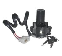 Motorcycle ignition switch compatible with/replacement for Kawasaki ZZR600E, ZX6R F1-3, ZX9R 1994, 1995, 1996, 1997, 1998, 1999, 2000, 2001, 2002, 2003, 2004 (5 Wire)