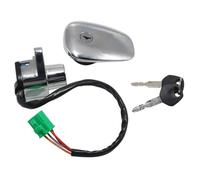 Motorcycle Ignition Switch Compatible With Suzuki For VS600 1995-1997 For VS700 For Intruder 1986-1987 Motorcycle Fuel Cap For Seat Lock Ignition Switch With Key Kit 37110-38A04