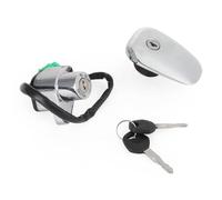 Motorcycle Ignition Switch Compatible With Suzuki For VS750 1985-1991 For VS800 For Intruder 1992-2004 Motorcycle Ignition Switch Fuel For Gas Cap Lock Keys Set OEM:37110-38A04