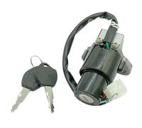 Motorcycle Ignition Switch Compatible With XT600KN 3UW 1991-1995 For DT125R 1988-19900 Switch Steering Lock Barrel & Key 3CK-82501-00