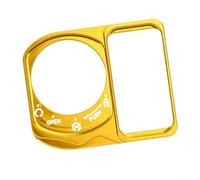 Motorcycle Ignition Switch Cover for Honda For PCX 150 160 and ADV160 Models, Aluminum Alloy Decorative Electric Door Lock Cover with High Heat Tolerance (Gold)