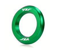 motorcycle ignition switch cover For YZFR6 YZF-R25 YzFR3 R15 R125 Motorcycle Keyhole Cover Throttle Decorative Ring Key Hole CNC Aluminum(Green)