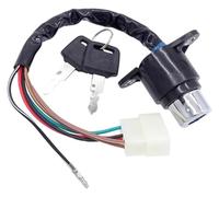 motorcycle ignition switch For CB/CM 400/450 For Hawk Motorcycle Ignition Switch Lock 5 Wires With 2 Keys Safety Motorbike Barrel 1 Set
