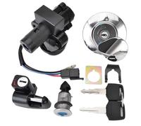 Motorcycle Ignition Switch For CL400 1999 Ignition Switch Lock For Gas Petrol Tank Cap Cover Set Motorbike Accessories Motorcycle Replacement Parts