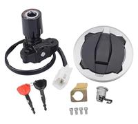 Motorcycle Ignition Switch For K&awasaki For Ninja 400 For Z400 For EX400 2018-2023 Motorcycle Ignition Switch Kit Assembly With 2 Keys