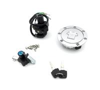 Motorcycle Ignition Switch For NSR 125 NSR125 1993-2004 Motorcycle Ignition Switch Fuel Gas Tank Cap Cover Seat Lock Kit Key(Full Set)