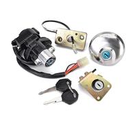 Motorcycle Ignition Switch For Suzuki GZ125 1998-2003 GZ250 1999-2011 GZ 125 250 Fuel Gas Cap Ignition Switch Seat Lock Key