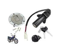 Motorcycle Ignition Switch Ignition Switch Starting Switches Motorcycle Key Fuel Tank Cap Seat Lock For Jianshe For YBR125 For JYM125 For YMH125 For YS250(B)