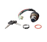 Motorcycle Ignition Switch Key Seat Barrel Lock For Suzuki Scooter ATV Dirt Bike Go Kart Parts Car Motorcycle Ignition Switch 3 Position 6 Wire With 2 Keys