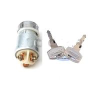 Motorcycle Ignition Switch Key Seat Barrel Lock Universal JK423 Ignition Starter Key Switch Waterproof Ignition Lock Cylinder Switch For Kart ATV Buggy Motorcycle Boat Parts(B)