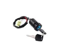 Motorcycle Ignition Switch Keys 2 Wires/4 Wires With On-Off Lock For Electrical Scooter ATV Quad Key Lgnition Brake Pads Disc(C-4 Wires)
