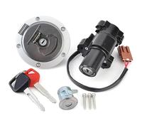 Motorcycle Ignition Switch Lock For CB500 CB500F CBR400 CBR400R CBR500 CBR500R Ignition Switch Fuel Gas Cap Seat Lock Keys Motorbike