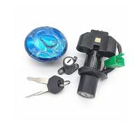 Motorcycle Ignition Switch Lock For Haojue GN125 For GN125H For GN125F HJ150 HJ125-8-8E 4-6-Wires Fuel Tank Cap Cover Locks Motorcycle Ignition Switch Key(A)