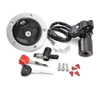 Motorcycle Ignition Switch Lock For Kawasaki ER6N ER6F ER650 EX650 For Ninja 650 EX400 400R Ignition Switch Fuel Gas Cap Seat Lock Keys Motorbike