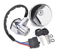 Motorcycle Ignition Switch Lock For Kawasaki For EN500 For Vulcan 500 For LTD/For VN800 For 800 Fuel Gas Cap Lock Set Complete
