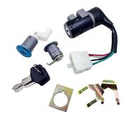Motorcycle Ignition Switch Lock For ZX50 For Dio 50 AF27 AF28 1 Set 5 PIN Motorcycle Power Door Full Lock Scooter Engine Starter Switch