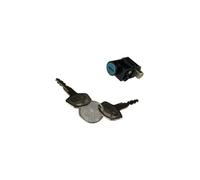 Motorcycle Ignition Switch Lock Fuel Gas Tank Cap Cover 6 Wire Lock Set Fit For Suzuki Gn125 GN 125 125cc Spare Parts(Car lock)