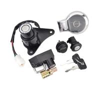 Motorcycle ignition switch lock fuel tank cap key set suitable for XV125 125 1997-2000 XV250 250 1988-2013 Replacement accessories