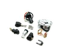 Motorcycle Ignition Switch Locks 6-hole Fuel Tank Cap Cover Seat Key Lock Accessories For Keeway RKS 125 150 200 Empire ARSEN II Fuel Tank Caps