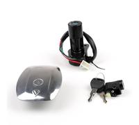 Motorcycle Ignition Switch Motorcycle Ignition Switch Fuel Gas Cap Cover Lock Set With Keys For Suzuki GS125 6 Wire 1982-2000 1999 1998 1997 1996 1995 1994 1993