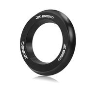 motorcycle ignition switch ring For Z650 2016-2024 Motorcycle Ignition Switch Cover KeyRing Keyhole Key Ring(Black)