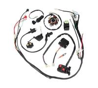 Motorcycle Ignition Switch Set With Wire Harness Assembly Wiring Fitting Compatible With Bike ATV GY6 125CC 150CC