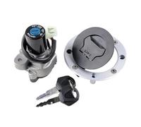 Motorcycle Ignition Switch Tank Cap Lock Key Set Compatible With GSXR600 750 2004-2015 Universal