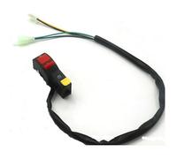 Motorcycle Ignition Switch Two Function Switch Handle Electric Starter Start And Stop ATV On/Off Button Flameout Motorcycle With 4-wire Connection Ignition Key Switch