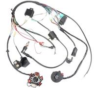 Motorcycle Ignition System For Motorcycle ATV Quad Pit Bike Buggy Go Kart 50 70 90 110 125cc/Full Complete Electrics Wiring Harness CDI STATOR 6 Coil