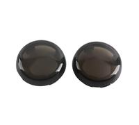 Motorcycle Indicator Lens Cover Turn Signal Light Cap Be Compatible With Sportster 883 1200 XL Iron Dyna Softail Touring Glide Road 2Pcs (Color : Black)
