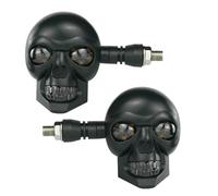 Motorcycle Indicator Lights 12V Waterproof Skull Shape Universal Lamp