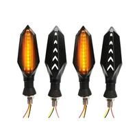 Motorcycle Indicators 4 Pieces 10mm Motorcycle Turn Signal Lights Blinker Indicator Flasher Lamp for CBR600RR CBR1000RR CB1000R NC700X CBR 250RR