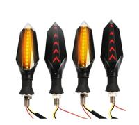 Motorcycle Indicators 4 Pieces 10mm Motorcycle Turn Signal Lights Blinker Indicator Flasher Lamp for CBR600RR CBR1000RR CB1000R NC700X CBR 250RR