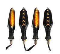 Motorcycle Indicators 4 Pieces 10mm Motorcycle Turn Signal Lights Blinker Indicator Flasher Lamp for CBR600RR CBR1000RR CB1000R NC700X CBR 250RR