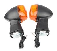Motorcycle Indicators Front Rear Motorcycle Turn Signal Indicator Lights Fit Use For Kawasaki Ninja ZX-6R ZX6R ZX-7R ZX-9R ZX9R ZX10R ZX-10R ZX-12R ZX12R Motorbike Indicators ( Color : Front Amber )