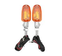 Motorcycle indicators Lens Turn for Signal Motorcycle Indicators Light Blinker Lamp For Shadow VT 600 750 VTX 1300 For V-for Star for Road for Star V-Max(B)
