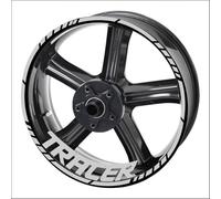 Motorcycle Inner and Outer Wheel Hub Decal Decorative Rim Waterproof Sticker for Yamaha Tracer 9 900 700 Gt Reflective Rim Tape(Color18)