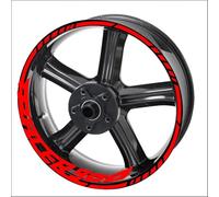 Motorcycle Inner and Outer Wheel Hub Decal Decorative Rim Waterproof Sticker for Yamaha Tracer 9 900 700 Gt Wheel hub Sticker(Color4)