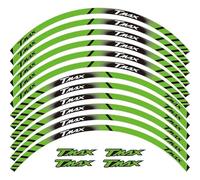 Motorcycle Inner Outer Wheel Hub Decal Decorative Rim Reflective Sticker for Yamaha TMAX TMAX500 TMAX530 500 530(Color 5)