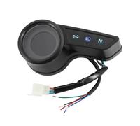 Motorcycle Instrument Dashboard Meter 7 Color Mileage ODO Fuel Level Motor With Gear Turn Signal 12V Dashboard Tachometer Gauge